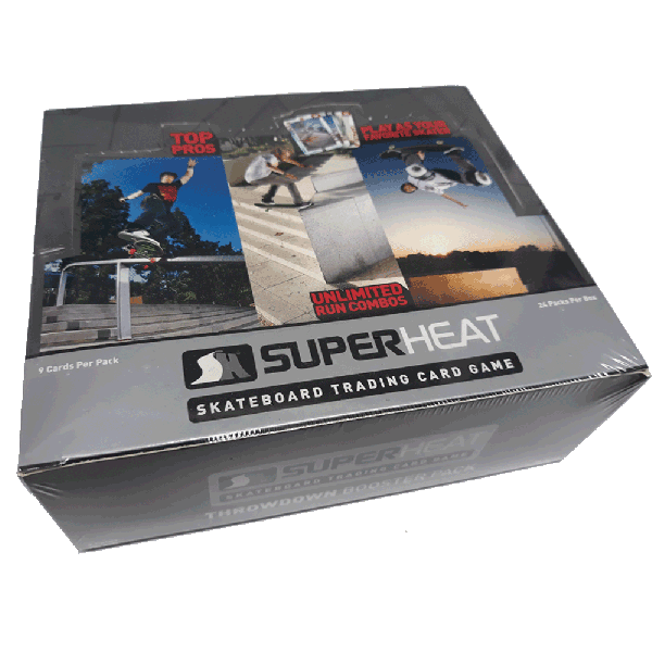 Throwdown Box Superheat Skateboarding Trading Card Game Throwdown Booster Box ...