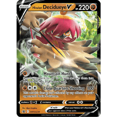 Hisuian Decidueye V - SWSH238 Black Star Promo