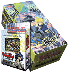 Cardfight Vanguard My Glorious Justice Extra Booster Box BONUS Slash of Silver Wolf Deck