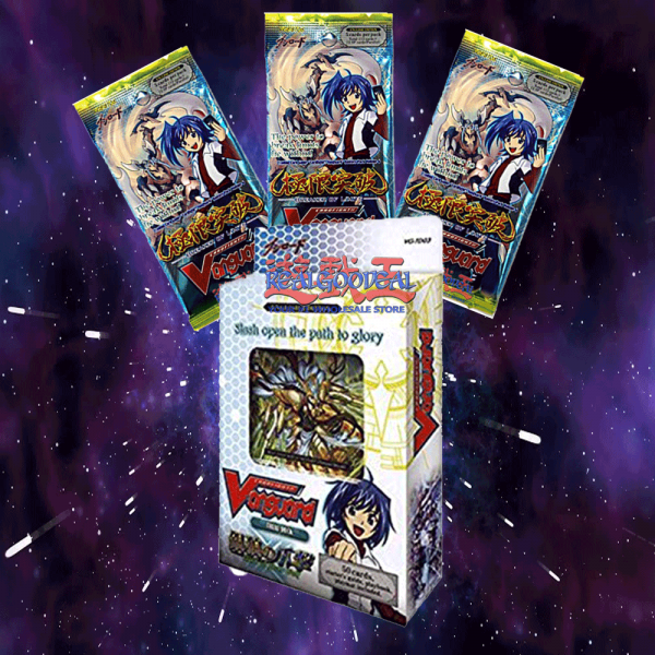 Cardfight Vanguard Slash of Silver Wolf Deck and 3 Breaker of Limits Packs