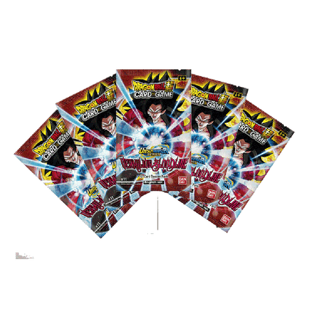 x5 Dragon Ball Super Vermilion Bloodline Booster Packs 2nd Edition